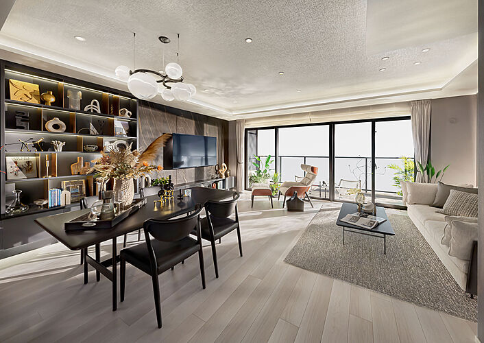 グランドシティタワー池袋 リビング・ダイニング