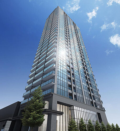 シティタワー札幌すすきの 外観完成予想図