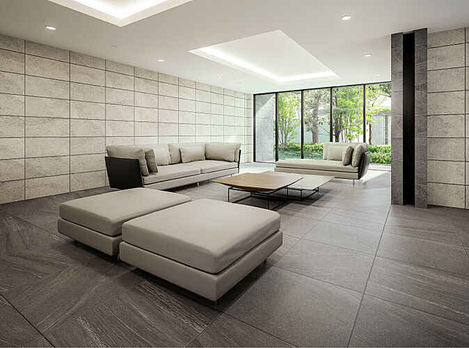 シティテラス下丸子 ラウンジ完成予想図（エアーズコート）