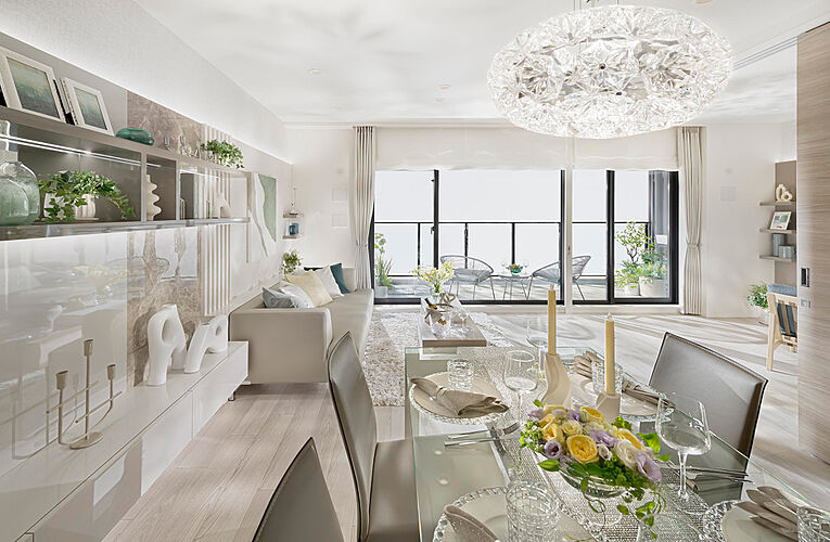 シティタワー名古屋東別院 リビング・ダイニング