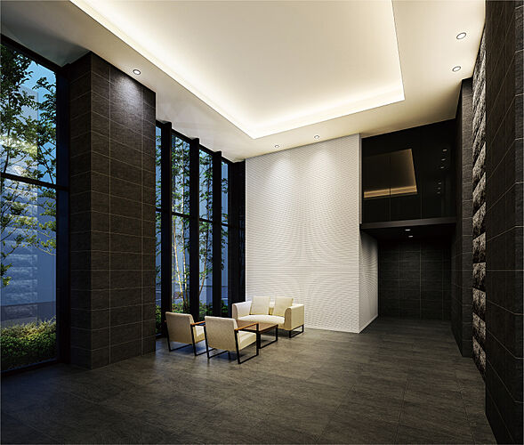 シティタワー泉一丁目 エントランスホール完成予想図