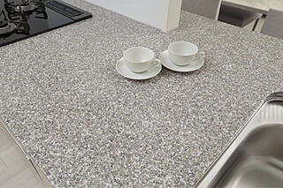 シティハウス大宮氷川 天然石カウンタートップ