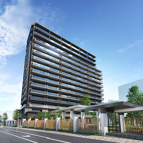 シティハウス大宮氷川 外観完成予想図