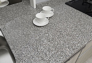 W CITY TOWERS 天然石カウンタートップ