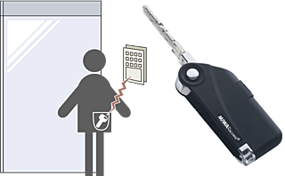 W CITY TOWERS ハンズフリーキー