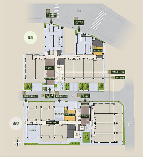 シティハウス京都二条城　南邸 共用部