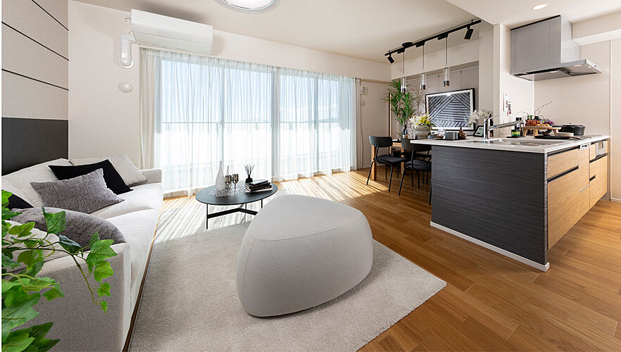 ライオンズ茨木総持寺ステーショングラン リビング・ダイニング・キッチン