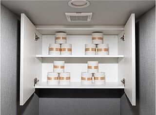 ザ・ライオンズ府中 トイレ吊戸棚