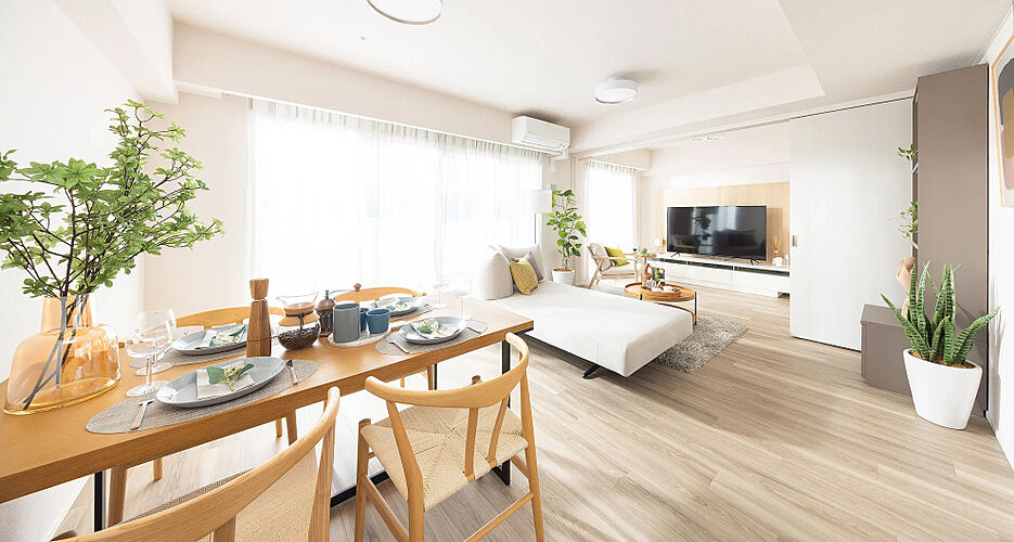 ブランズ豊平学園前 リビング・ダイニング（Bタイプ）