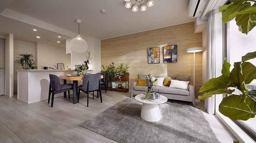 ブランズ横浜いずみ野 リビング・ダイニング（Gタイプ）