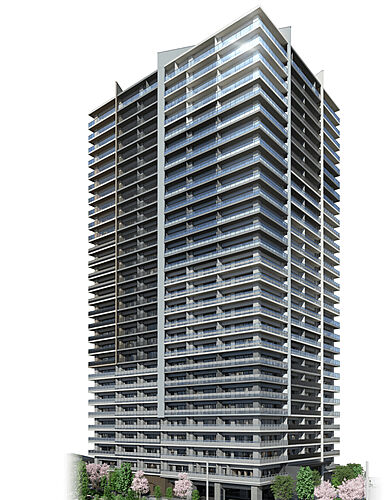 ブランズタワー橋本 外観完成予想CG