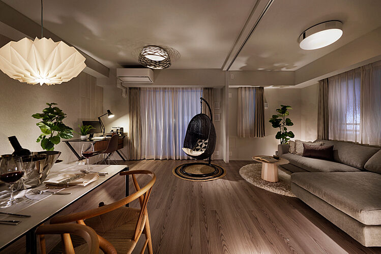 ブランズ川越新富町 リビング・ダイニング（Aタイプ・201号室）