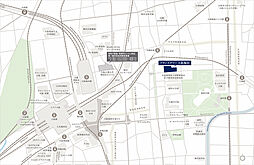ブランズタワー大阪梅田 現地案内図