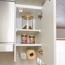 ブランズ京都河原町通 ストレージハンガー付ウォールキャビネット