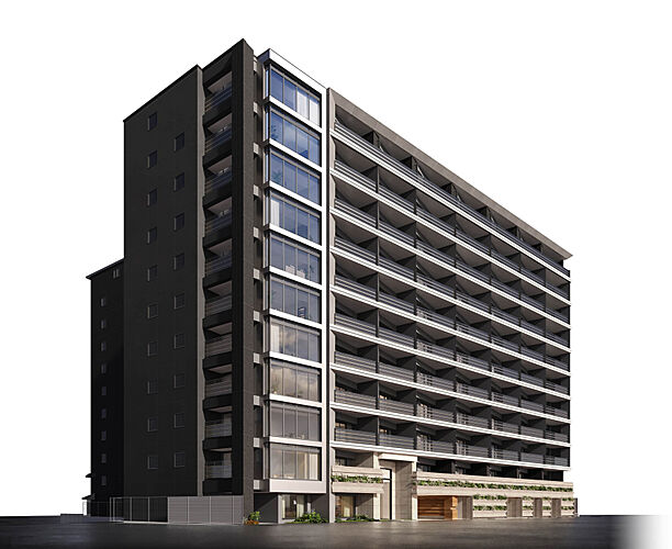 ブランズ京都河原町通 外観完成予想CG