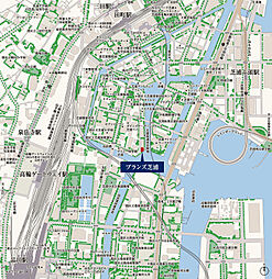 ブランズ芝浦 現地案内図