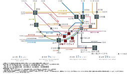 ブランズ芝浦 アクセス図