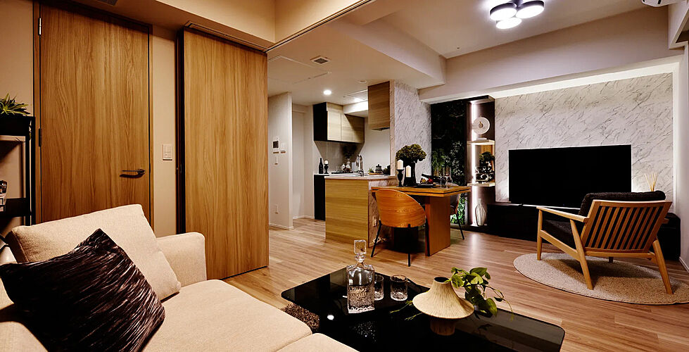 ブランズ札幌大通東 リビング・ダイニング（Eタイプ）