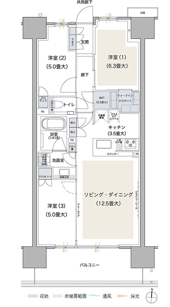 ブランズシティ品川テラス 間取り SE