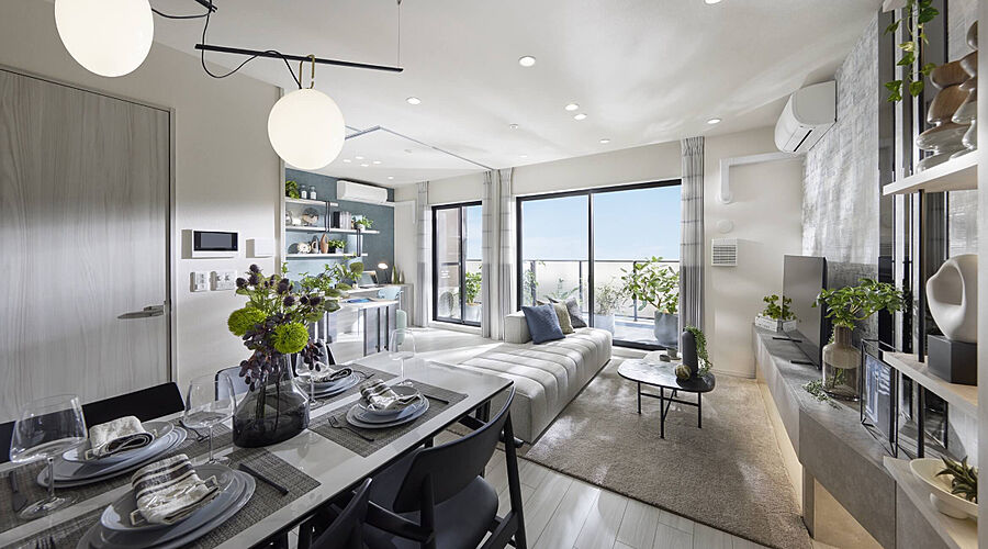 ブランズ大宮日進ビアレ リビング・ダイニング