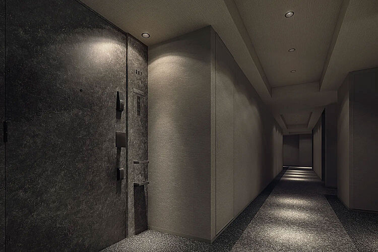 Brillia 京都北山 The Residence 内廊下完成予想CG