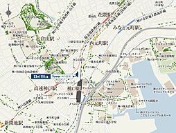 Brillia Tower 神戸駅前 現地案内図