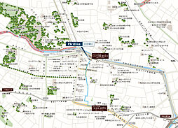 Brillia 文京関口 現地案内図