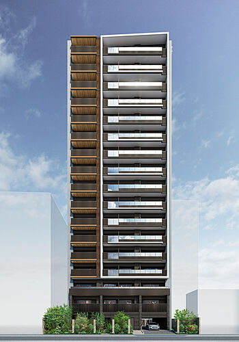 プラウド勾当台公園ディアージュ ( 第4期 2次 ) 外観完成予想図