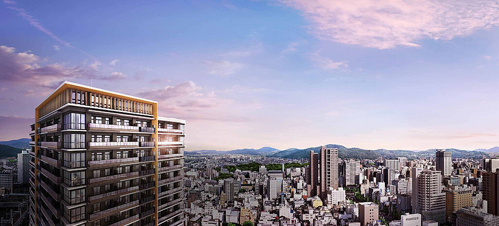 プラウドタワー岡山 ( 第5期 ) 外観完成予想図