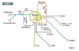 プラウドタワー郡山 ( 第4期 ) アクセス図