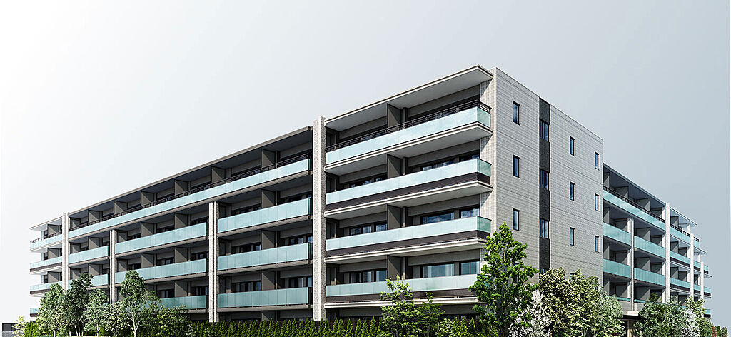 プラウド川崎矢向 ( 第3期 4次 ) 外観完成予想CG