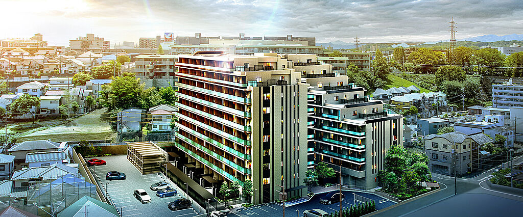 オハナ高尾 ( 第2期 3次 ) 外観完成予想CG