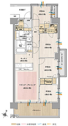 オハナ 松戸ガーデニア 間取り 【AIRY SITE】P