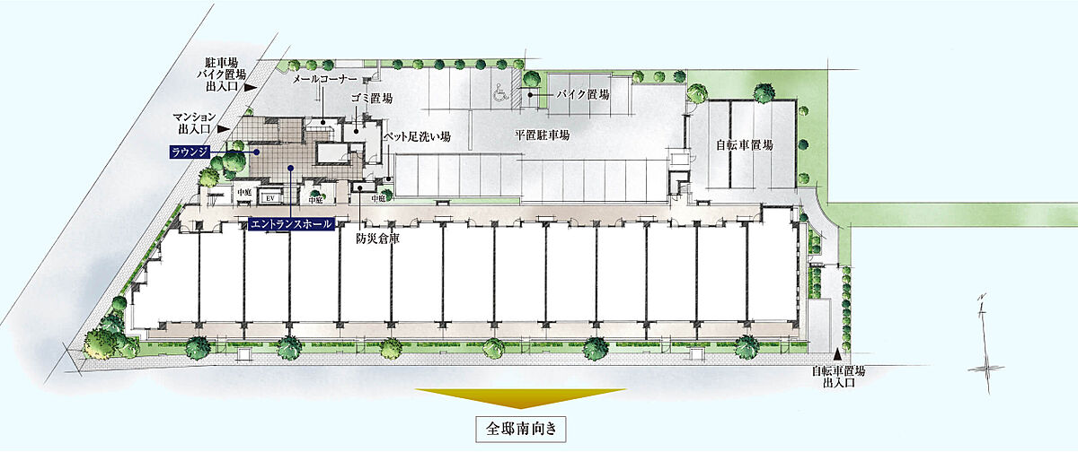 プラウド田無サウスアベニュー ( 第3期 ) 共用部