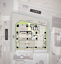 プラウド神戸トアロード 共用部