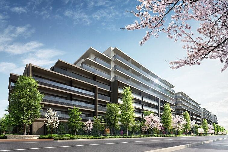 プラウドシティ国立 ( 第2期 3次 ) 外観