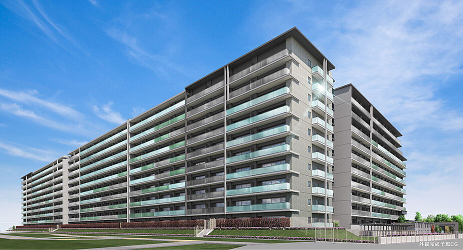 パークホームズＬａＬａ名古屋みなとアクルス　シーズンズ 外観完成予想CG