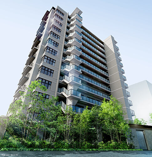 パークホームズ白島 外観完成予想CG（※2）