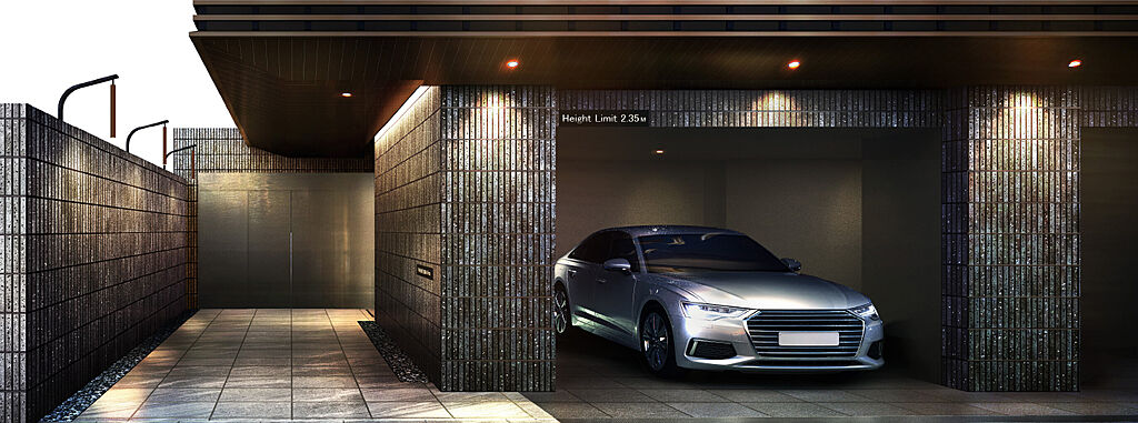 パークホームズ文京白山ヒルテラス エントランス完成予想CG