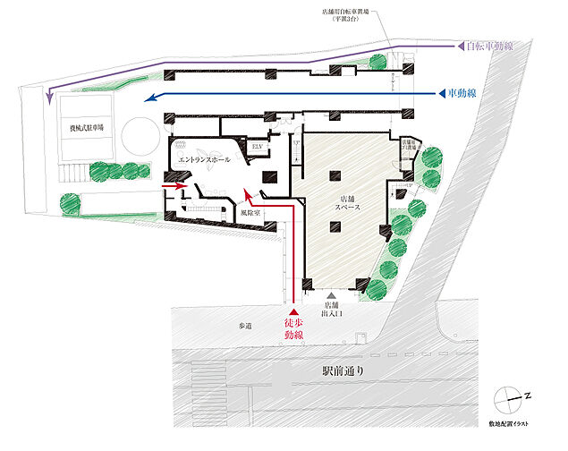 パークホームズ船橋 共用部