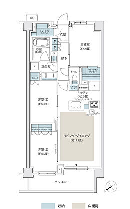 パークホームズたまプラーザ　ヒルサイドコート 間取り Q