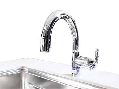 浄水器一体型シャワー水栓
