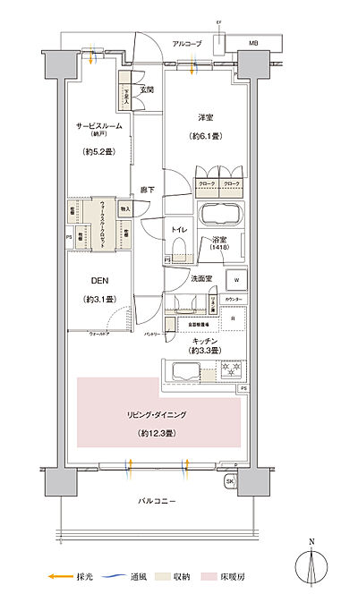 タイプ：69Ac【MENU PLAN2】
