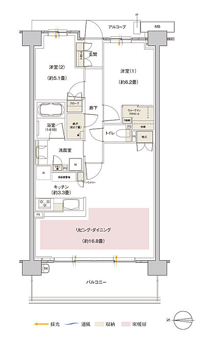 タイプ:71Aa【MENU PLAN2】