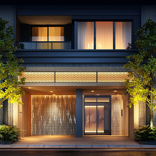 パークホームズ錦糸町北斎通り 外観