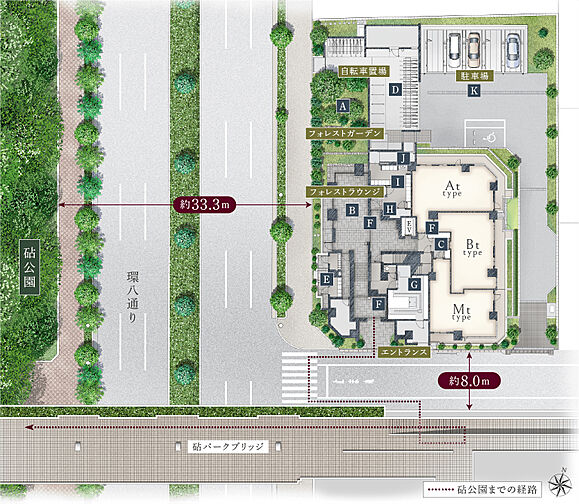 パークホームズ上用賀五丁目 共用部