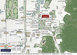 ザ・パークハウス 京都聖護院 現地案内図