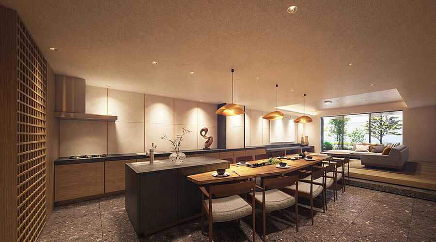 ザ・パークハウス 川越フロント パーティールーム完成予想CG