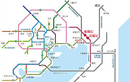 ザ・パークハウス 船橋レジデンス アクセス図