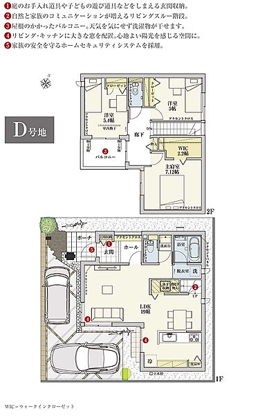 間取・外構植栽図は設計図書を基に描き起こしたもので実際とは多少異なる場合があります。 家具・家電・備品・車・自転車等は価格に含まれません。